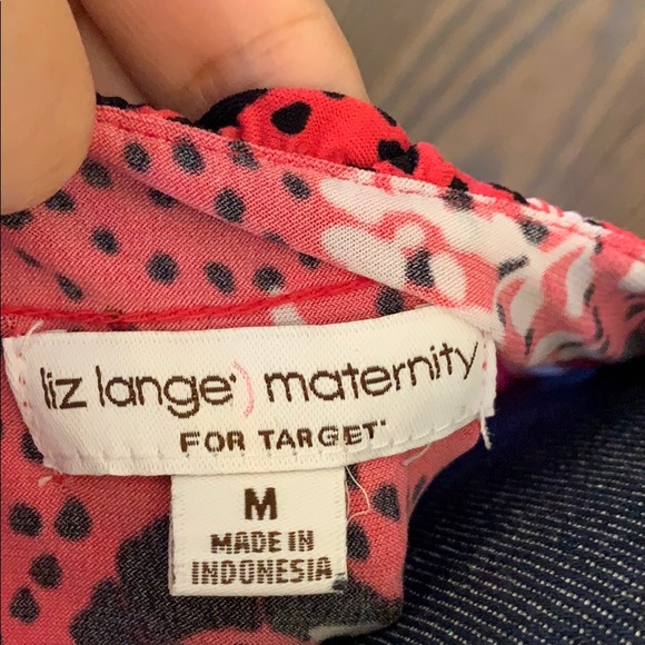 Maternity floral top SZ Medium - Picture 4 of 7